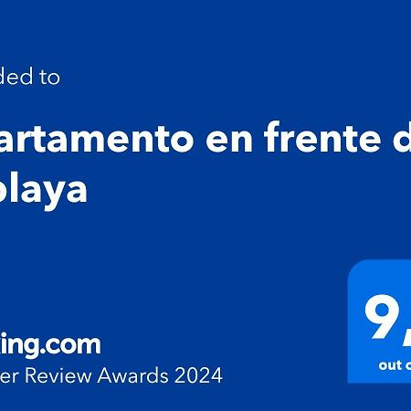 Apartamento En Frente De La Playa 桑帕克 外观 照片